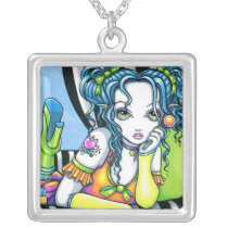 "Alisha" Candy Rainbow Fae Necklace necklaces