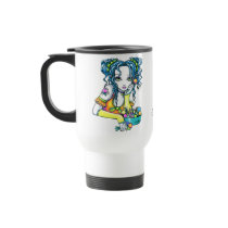 "Alisha" Candy Rainbow Fae Travel Mug mugs