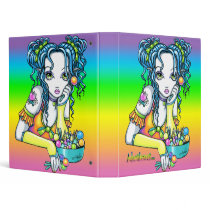 "Alisha" Candy Rainbow Fairy Binder binders