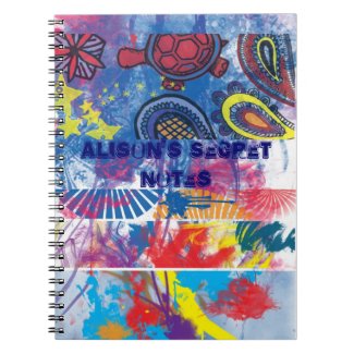 Alison&#39;s Secret Notes Notebook