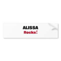 Alissa Rocks Bumper Sticker