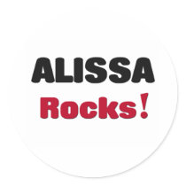 Alissa Rocks Sticker