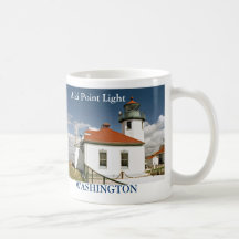 Alki Point Light, Washington Mug