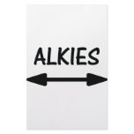 alkies icon personalized stationery