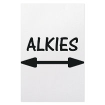 alkies icon personalized stationery