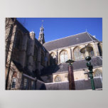 Alkmaar Cathedral View A poster