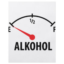 Alkohol Anzeige leer icon flyers