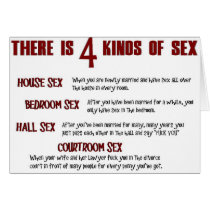All: 4 KINDS OF SEX cards