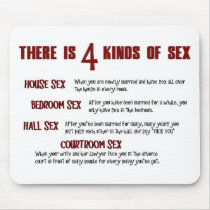 All: 4 KINDS OF SEX mousepads