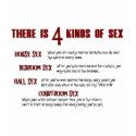 All: 4 KINDS OF SEX t-shirts