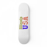 All 50 States USA Skateboard.