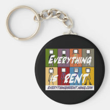 All 8 Stick Figures Keychain
