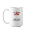"All A Girl Needs To Be Happy..." mugs