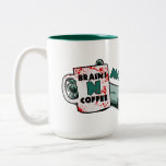 All a Zombie Needs! Two-Tone Coffee Mug
