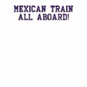 ALL ABOARD! MEXICAN TRAIN - JACKET embroidered shirts by seapearls ALL ABOARD! MEXICAN TRAIN - JACKET embroidered shirts