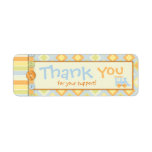 All Aboard! Skinny Gift Label