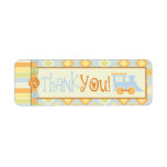 All Aboard! Skinny Gift Label 3