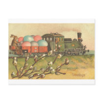 All Aboard ! The Easter Train ! Postcards
