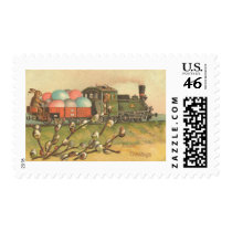 All Aboard ! The Ester Train ! postage by MyOtherPlanet All Aboard ! The Ester Train ! postage