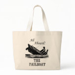 All Aboard the Failboat Canvas Bags