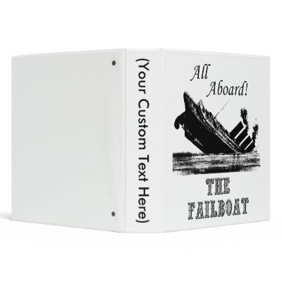All Aboard the Failboat Binder by MemeRegime