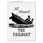 All Aboard the Failboat Card
