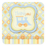 All Aboard! TY Square Sticker