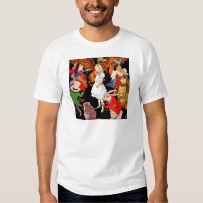 ALL ABOUT ALICE IN WONDERLAND T SHIRT