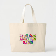All About Amateur Radio Tote Bags