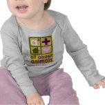 All About Animals Logo Tee Shirts