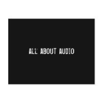 all about audio postcards