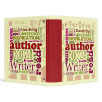 All About Authors Binder by Writersfort All About Authors Binder
