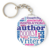 All About Authors! Keychains