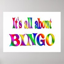 All About BINGO Poster