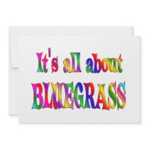All About Bluegrass Personalized Invitations
