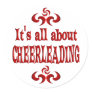 ALL ABOUT CHEERLEADING STICKER