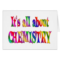 All About Chemistry Greeting Card
