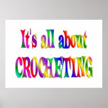 All About Crocheting Print
