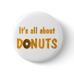 All About Donuts buttons