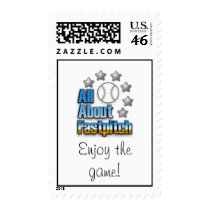 All About Fastpitch Stamp