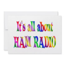 All About Ham Radio Personalized Announcements