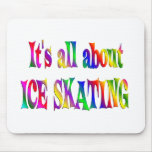 All About Ice Skating Mousepad