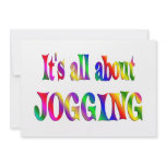 All About Jogging invitations