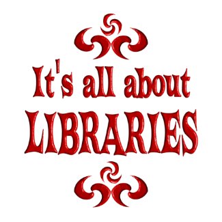 ALL ABOUT LIBRARIES magnet