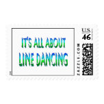 All About Line Dancing Stamp