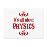 ALL ABOUT PHYSICS POST CARD