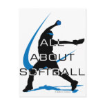 All About - Pitcher Post Card