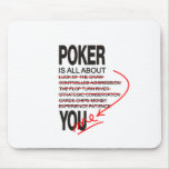 All About Poker Mouse Mat