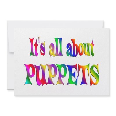 All About Puppets Invitation by performingarts