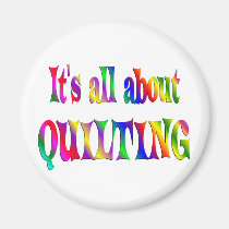 All About Quilting magnets